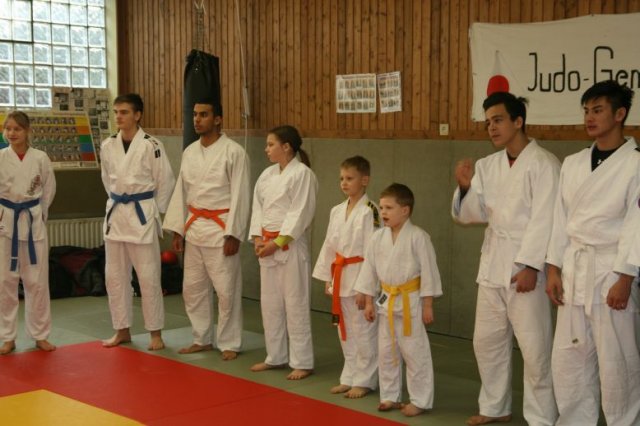 Judolehrgang Bodentechniken / SV / Treechallenge