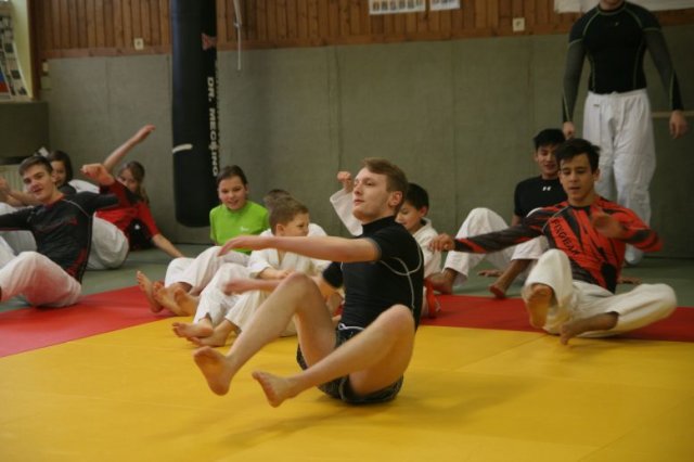 Judolehrgang Bodentechniken / SV / Treechallenge