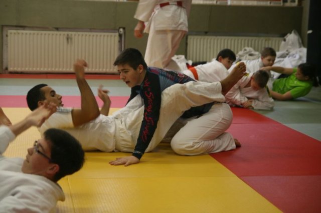 Judolehrgang Bodentechniken / SV / Treechallenge