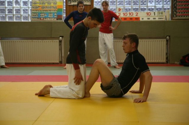 Judolehrgang Bodentechniken / SV / Treechallenge