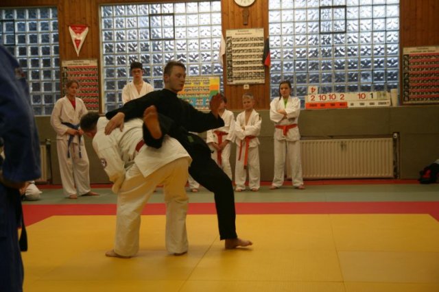 Judolehrgang Bodentechniken / SV / Treechallenge